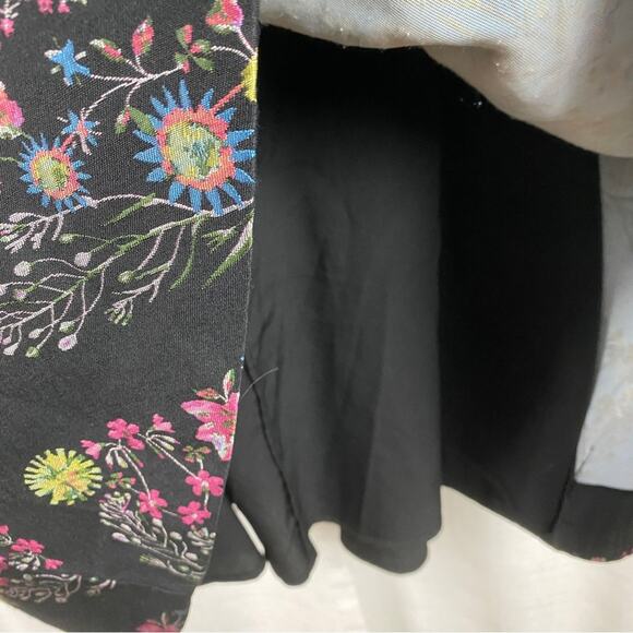 Ted Baker London Black Unity Floral Brocade Mooris A Line Dress Sz.2(US 4-6) - Picture 14 of 16
